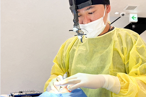 赤坂インプラント治療専門サイト｜赤坂B&S歯科・矯正歯科｜一次手術